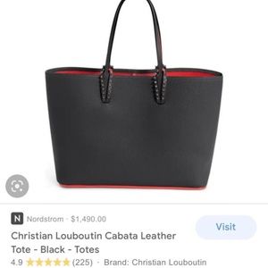 Red bottom bag